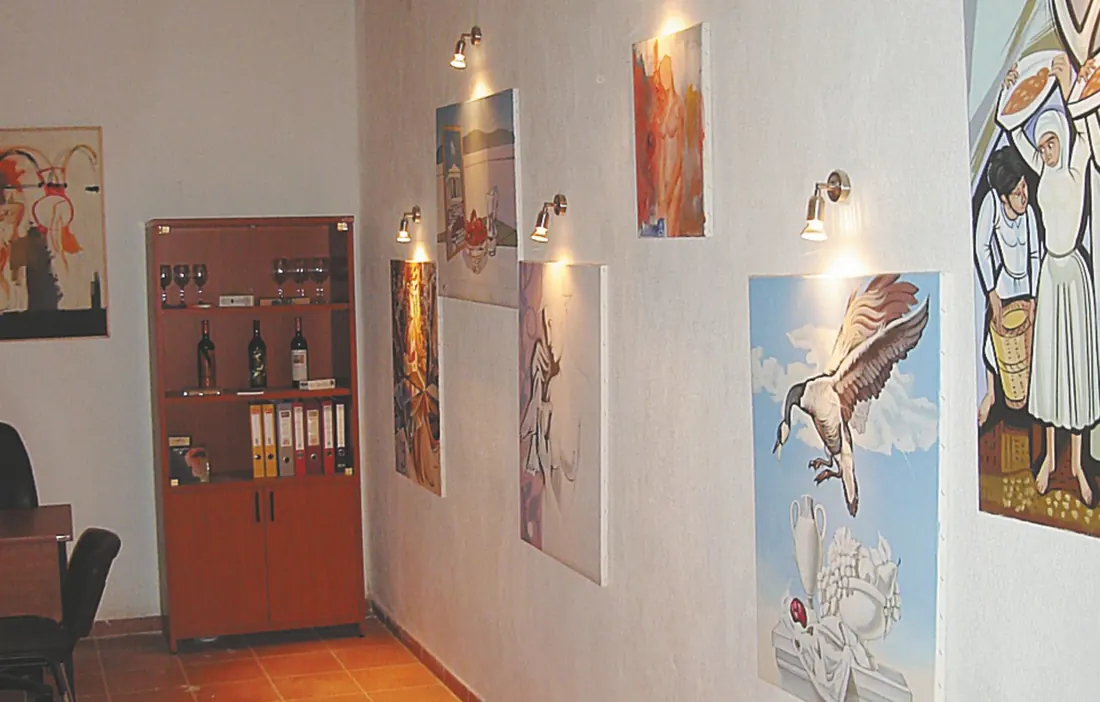 The tasting room